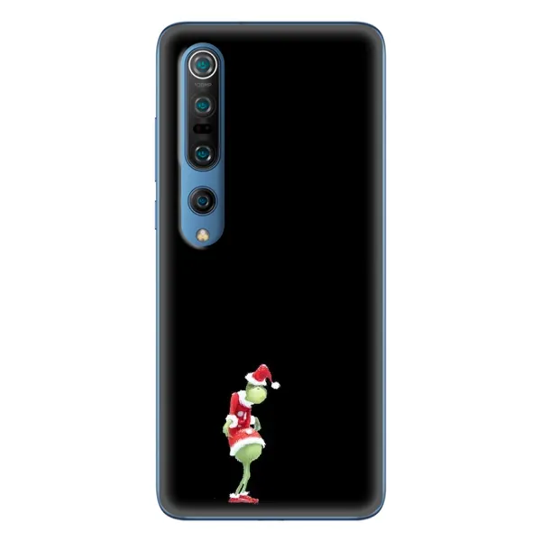 Чехол с рисунком «Гринч на чорном» для Xiaomi Mi 10 Pro Чехол с рисунком «Гринч на чорном» для Xiaomi Mi 10 Pro