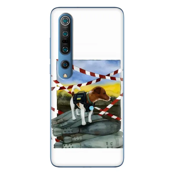 Чехол с рисунком «Храбрый Патрон» для Xiaomi Mi 10 Pro Чехол с рисунком «Храбрый Патрон» для Xiaomi Mi 10 Pro