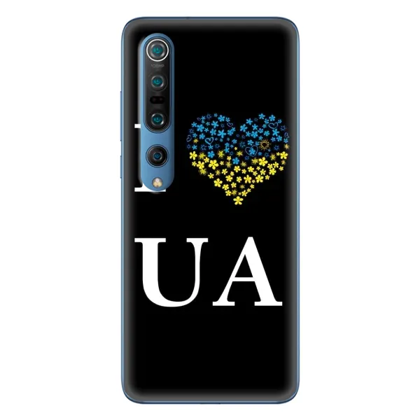 Чехол с рисунком «I Love UA» для Xiaomi Mi 10 Pro Чехол с рисунком «I Love UA» для Xiaomi Mi 10 Pro
