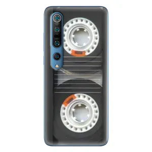 Чехол с Прикольным принтом на Xiaomi Mi 10 Pro (Кассета магнитофона)