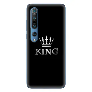 Чехол (Корона на чёрном фоне) для Ми 10 Про (KING)