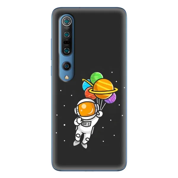 Чехол с рисунком «Космонавт с шариками» для Xiaomi Mi 10 Pro Чехол с рисунком «Космонавт с шариками» для Xiaomi Mi 10 Pro