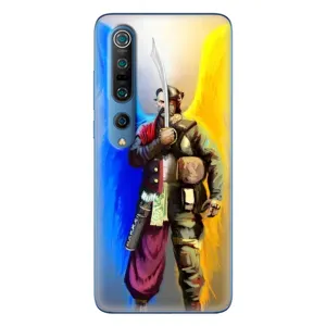 Чехол с картинкой (Патриотический КОЗАК) на Xiaomi Mi 10 Pro (Козак с крыльями)
