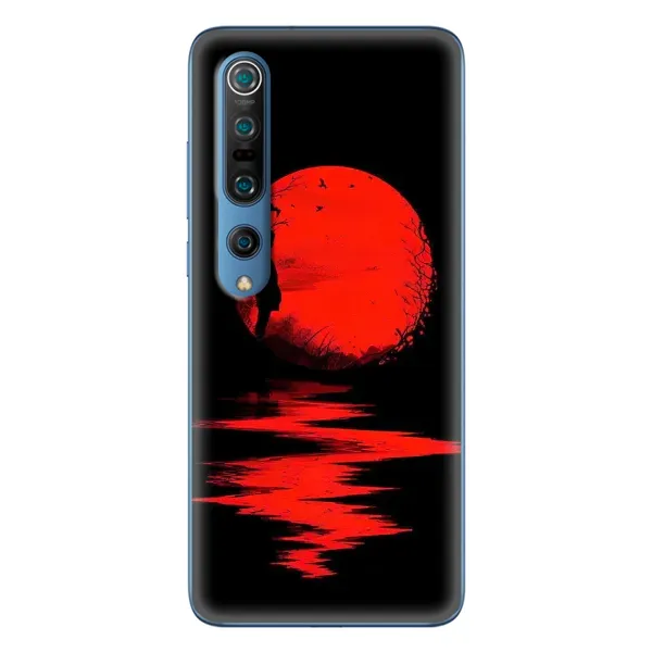 Чехол с рисунком «Красный Закат» для Xiaomi Mi 10 Pro Чехол с рисунком «Красный Закат» для Xiaomi Mi 10 Pro