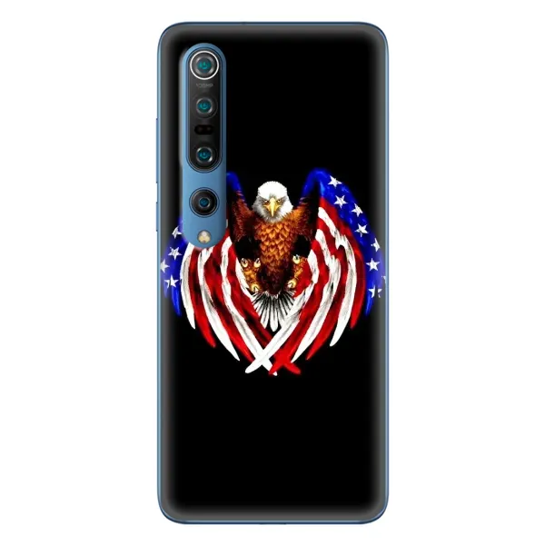 Чехол с рисунком «Крылья США» для Xiaomi Mi 10 Pro