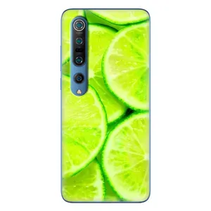 Чехол с изображением вкусной еды для Xiaomi Mi 10 Pro (Лайм)