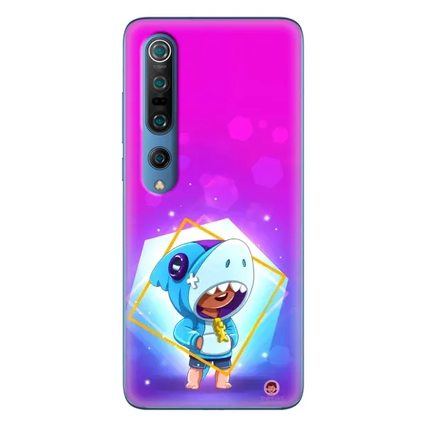 Чехол с рисунком «Леон в костюме Акулы» для Xiaomi Mi 10 Pro Чехол с рисунком «Леон в костюме Акулы» для Xiaomi Mi 10 Pro
