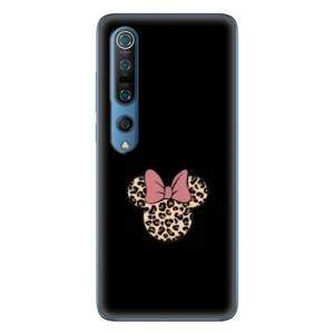Чехол с леопардовым принтом на Xiaomi Mi 10 Pro (Леопардовая Минни)