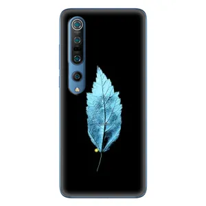 Чохол з картинками на чорному фоні для Xiaomi Mi 10 Pro (Листя)