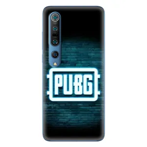 Чехол (TPU) с картинкой "Лого Пабг" на Ми 10 Про (Лого PUBG)
