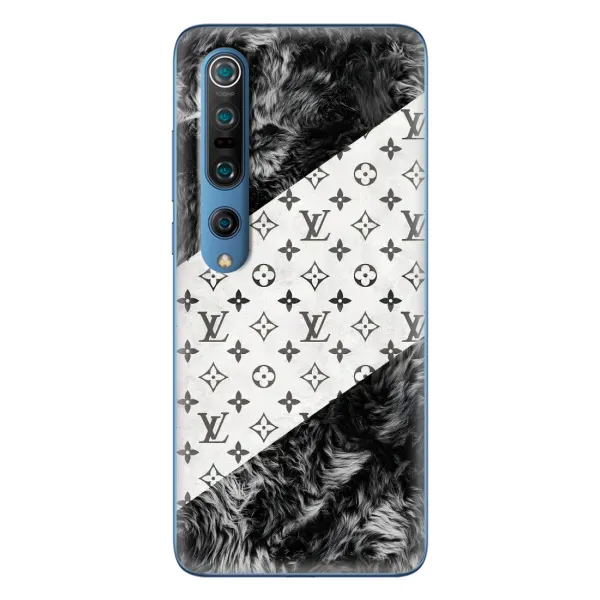 Чехол с рисунком «LV на белом» для Xiaomi Mi 10 Pro