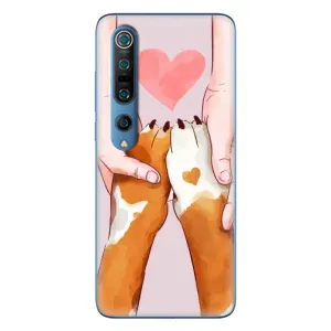 Чехол (ТПУ) Милые собачки для Xiaomi Mi 10 Pro