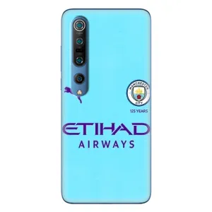 Силиконовые Чехлы принт Футбол на Xiaomi Mi 10 Pro (Man City)