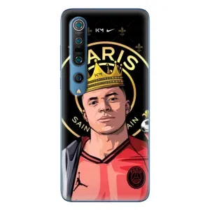 Чехол (TPU) с Футболистом на Xiaomi Mi 10 Pro (Mbappe King)