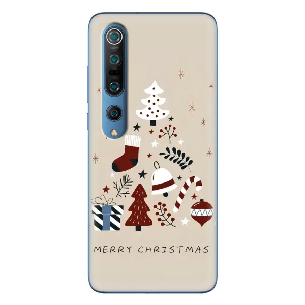 Чехол с рисунком «Merry Christmas» для Xiaomi Mi 10 Pro Чехол с рисунком «Merry Christmas» для Xiaomi Mi 10 Pro