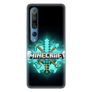 Чехол майнкрафт для Xiaomi Mi 10 Pro (MineCraft 2)