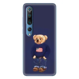 Чехлы Мишка Тедди для Ми 10 Про (Мишка USA)