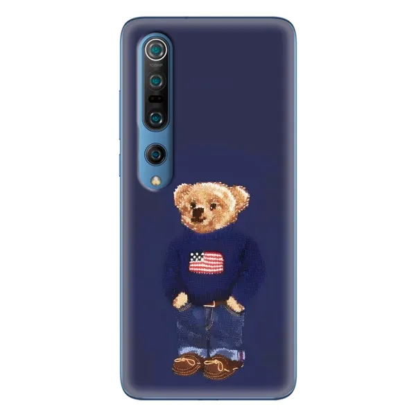 Чехол с рисунком «Мишка USA» для Xiaomi Mi 10 Pro