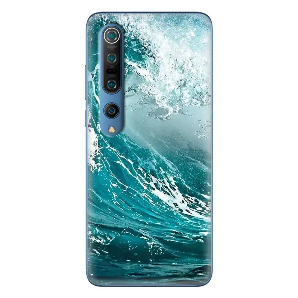 Чехол с рисунком «Морская волна» для Xiaomi Mi 10 Pro Чехол с рисунком «Морская волна» для Xiaomi Mi 10 Pro