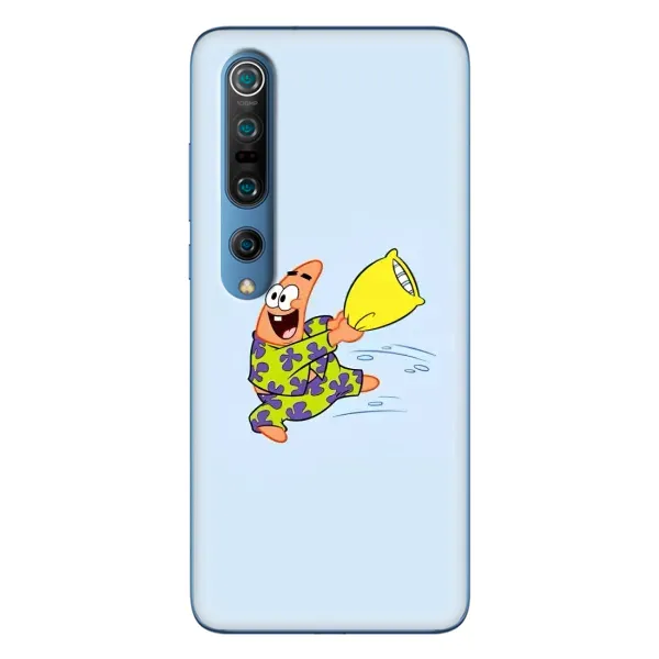 Чехол с рисунком «Патрик с подушкой» для Xiaomi Mi 10 Pro