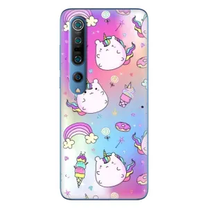 Чохол Unicorn на Xiaomi Mi 10 Pro (Веселка і Єдинорог)