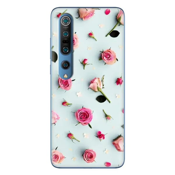 Чехол с рисунком «Разные цветы» для Xiaomi Mi 10 Pro Чехол с рисунком «Разные цветы» для Xiaomi Mi 10 Pro