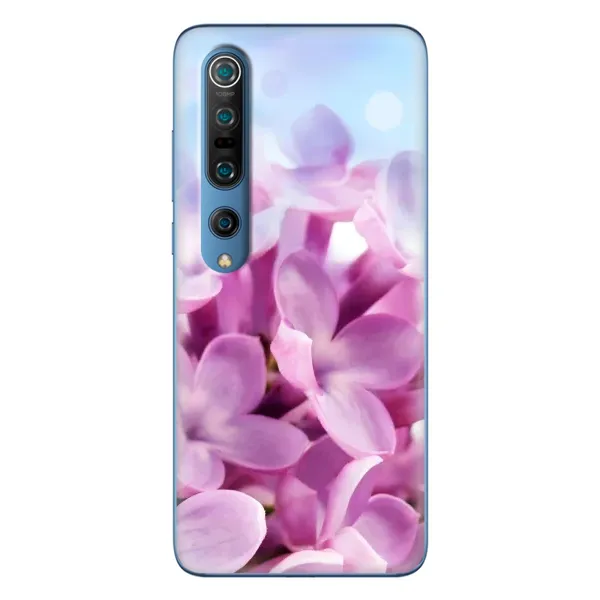 Чехол с рисунком «Сиреневые цветы» для Xiaomi Mi 10 Pro Чехол с рисунком «Сиреневые цветы» для Xiaomi Mi 10 Pro