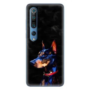 Бампер для Xiaomi Mi 10 Pro с картинкой "Песики" (Собака Мопс)