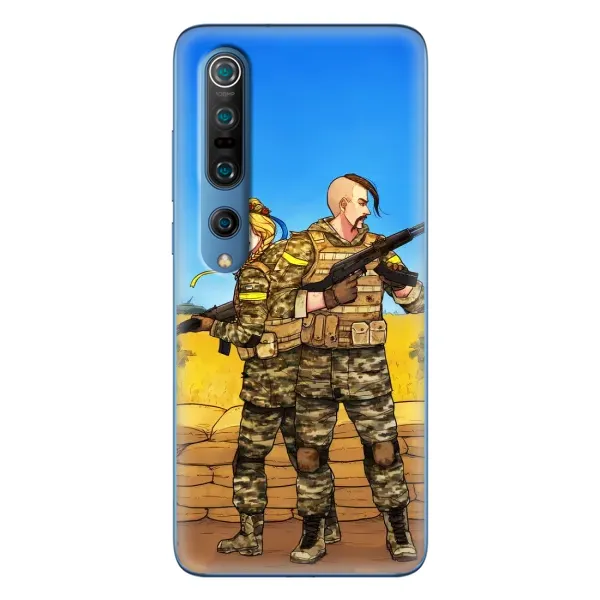 Чехол с рисунком «Солдаты ЗСУ» для Xiaomi Mi 10 Pro Чехол с рисунком «Солдаты ЗСУ» для Xiaomi Mi 10 Pro