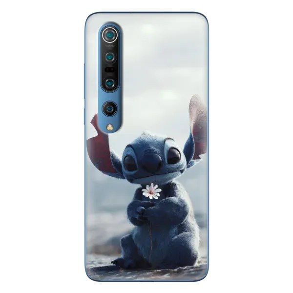 Чехол с рисунком «Стич с цветочком» для Xiaomi Mi 10 Pro Чехол с рисунком «Стич с цветочком» для Xiaomi Mi 10 Pro
