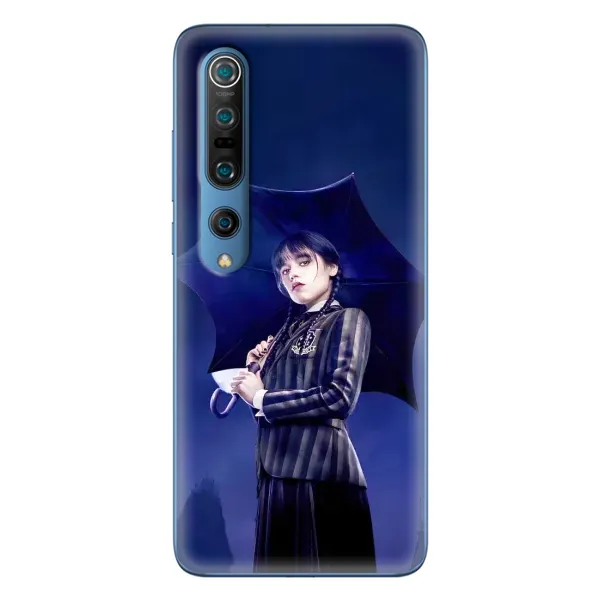 Чехол с рисунком «Уэнсдей с зонтом» для Xiaomi Mi 10 Pro Чехол с рисунком «Уэнсдей с зонтом» для Xiaomi Mi 10 Pro