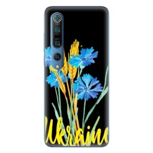 Чехол на Xiaomi Mi 10 Pro Украинский дизайн (Ukraine в цветочках)