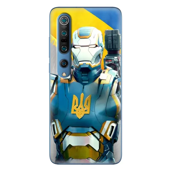 Чехол с рисунком «Украинский робокоп» для Xiaomi Mi 10 Pro Чехол с рисунком «Украинский робокоп» для Xiaomi Mi 10 Pro