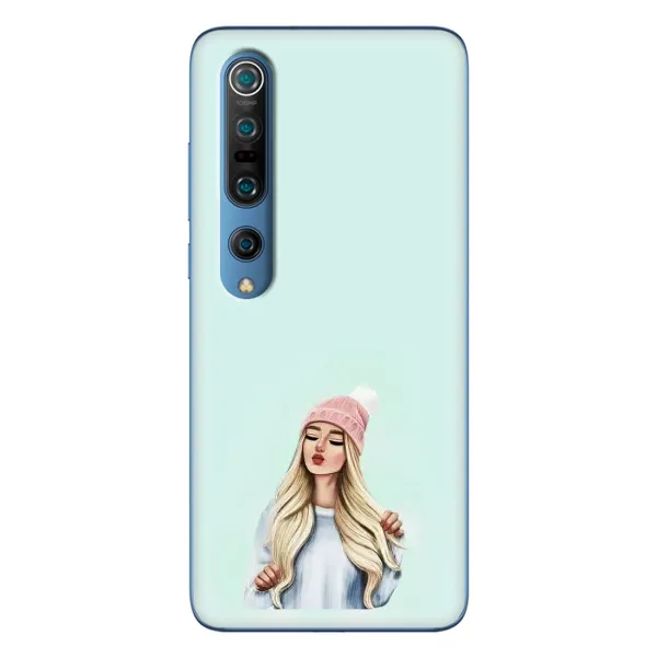 Чехол с рисунком «В шапке» для Xiaomi Mi 10 Pro Чехол с рисунком «В шапке» для Xiaomi Mi 10 Pro