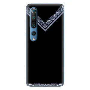 Силиконовый Чехол на Xiaomi Mi 10 Pro (Воротник вышиванки)