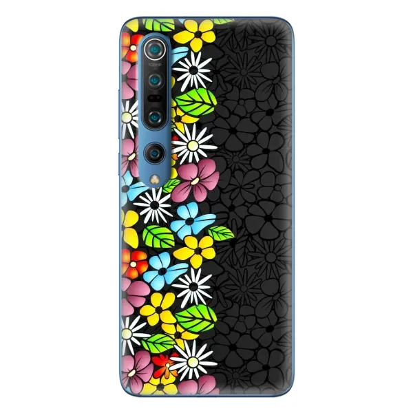 Чехол с рисунком «Яркие цветы» для Xiaomi Mi 10 Pro Чехол с рисунком «Яркие цветы» для Xiaomi Mi 10 Pro
