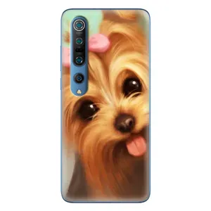 Чехол (ТПУ) Милые собачки для Xiaomi Mi 10 Pro (Йоршенский терьер)