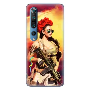ЗСУ Чехлы (TPU) для Xiaomi Mi 10 Pro (Женщина солдат)