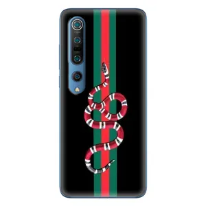Чехлы Бренд GUCCI для Xiaomi Mi 10 Pro (Змей Гуччи)