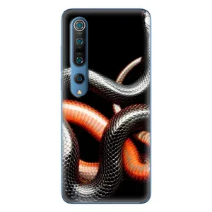 Чехлы с изображением разных животных для Xiaomi Mi 10 Pro (Змея)
