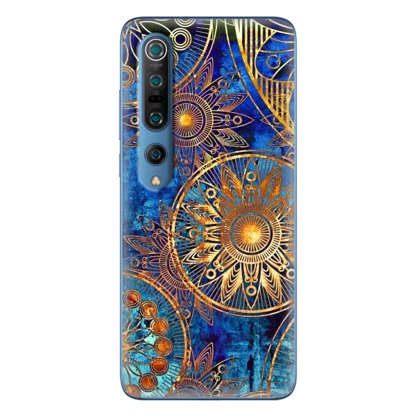 Чехол с рисунком «Золотые узоры» для Xiaomi Mi 10 Pro