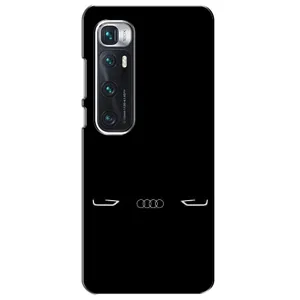 Силіконовий бампер з картинкою машини на Xiaomi Mi 10 Ultra (Сілует Audi)