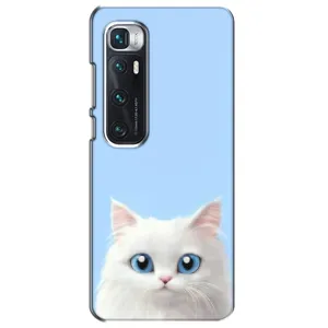 Чехол на тематику: Коты для Xiaomi Mi 10 Ultra (Белый кот)