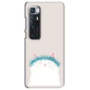 Чехол на тематику: Коты для Xiaomi Mi 10 Ultra (Белый котик)