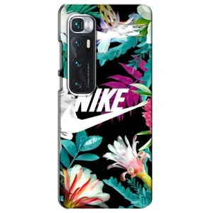Силиконовый Чехол на Xiaomi Mi 10 Ultra с картинкой Nike (Цветочный Nike)