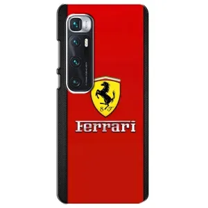Силіконовий бампер з картинкою машини на Xiaomi Mi 10 Ultra (Ferrari Logo)