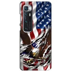 Чехол Флаг USA для Xiaomi Mi 10 Ultra (Флаг USA)