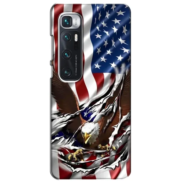 Чехол с рисунком «Флаг USA» для Xiaomi Mi 10 Ultra Чехол с рисунком «Флаг USA» для Xiaomi Mi 10 Ultra