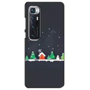 Силіконовий бампер на різдво для Xiaomi Mi 10 Ultra (Місто зимове)