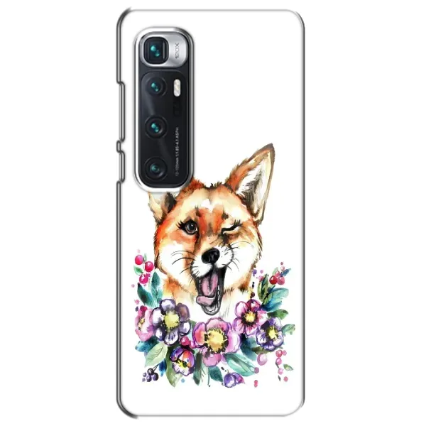 Чехол с рисунком «Хитрая лиса» для Xiaomi Mi 10 Ultra Чехол с рисунком «Хитрая лиса» для Xiaomi Mi 10 Ultra